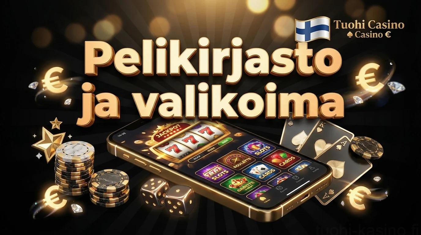 Pelikirjasto ja valikoima